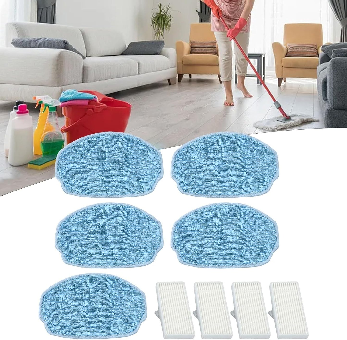 Cleaning Essentials - Panni e filtri compatibili con la serie BR150