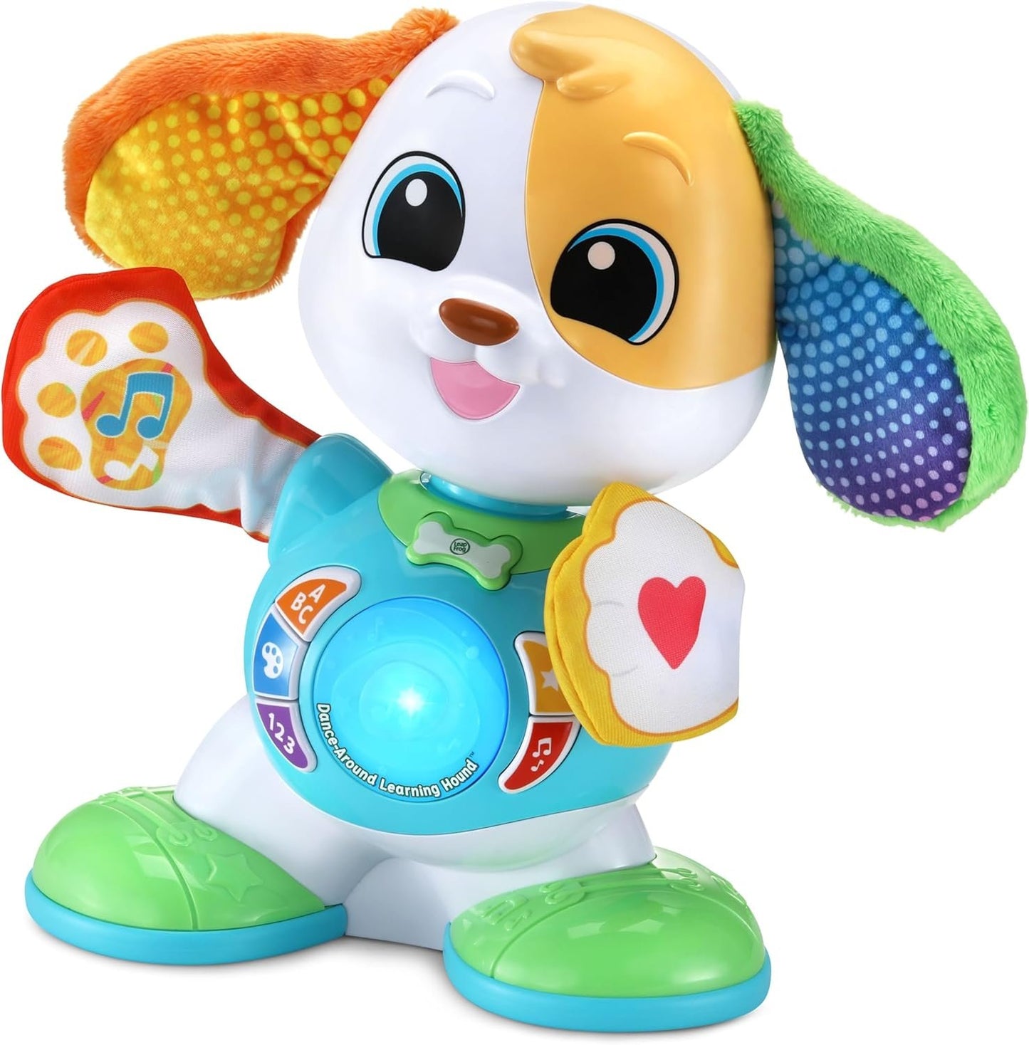 LeapFrog Dance Around Learning Hound Toy - Dancing Puppy, Musical Toy - 619403 - Multicoloured