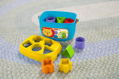 Fisher-Price Stacking Toy Baby’s First Blocks Set of 10 Shapes for Sorting Play for Infants Ages 6+ Months