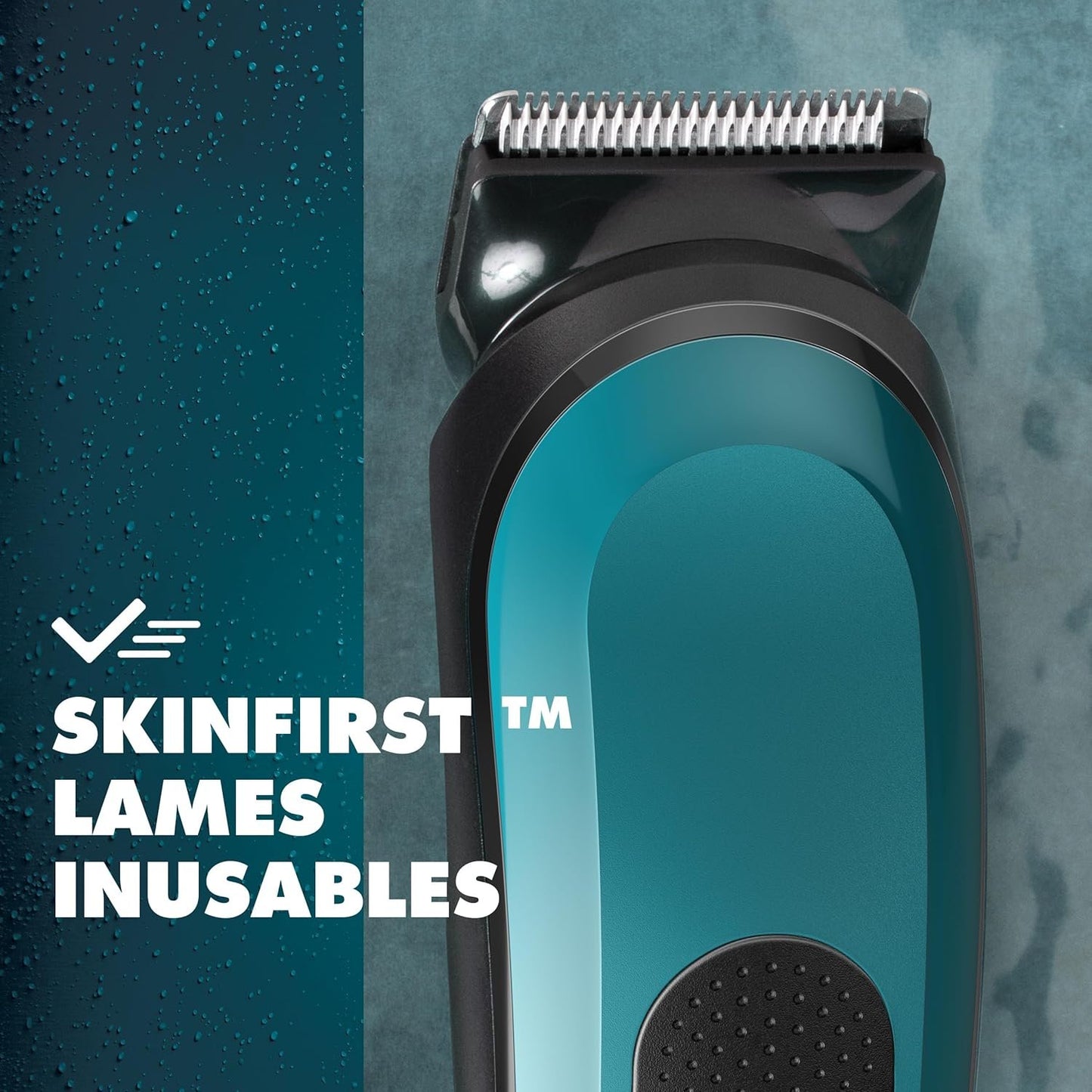 Gillette Intimate Men’s Pubic Hair Trimmer i3, SkinFirst Pubic Hair Trimmer For Men, Waterproof, Cordless For Wet/Dry Use, Shaver For Men, Lifetime Sharp Blades