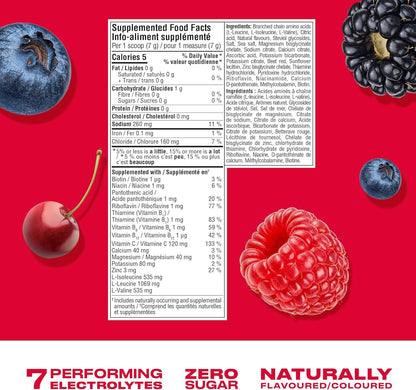 Cwench Hydration Electrolytes Mix with Magnesium, Berry Crush No Sugar Keto Drink Mix, Water Enhancer Powder with Celtic Salt, 45 Servings, 315g