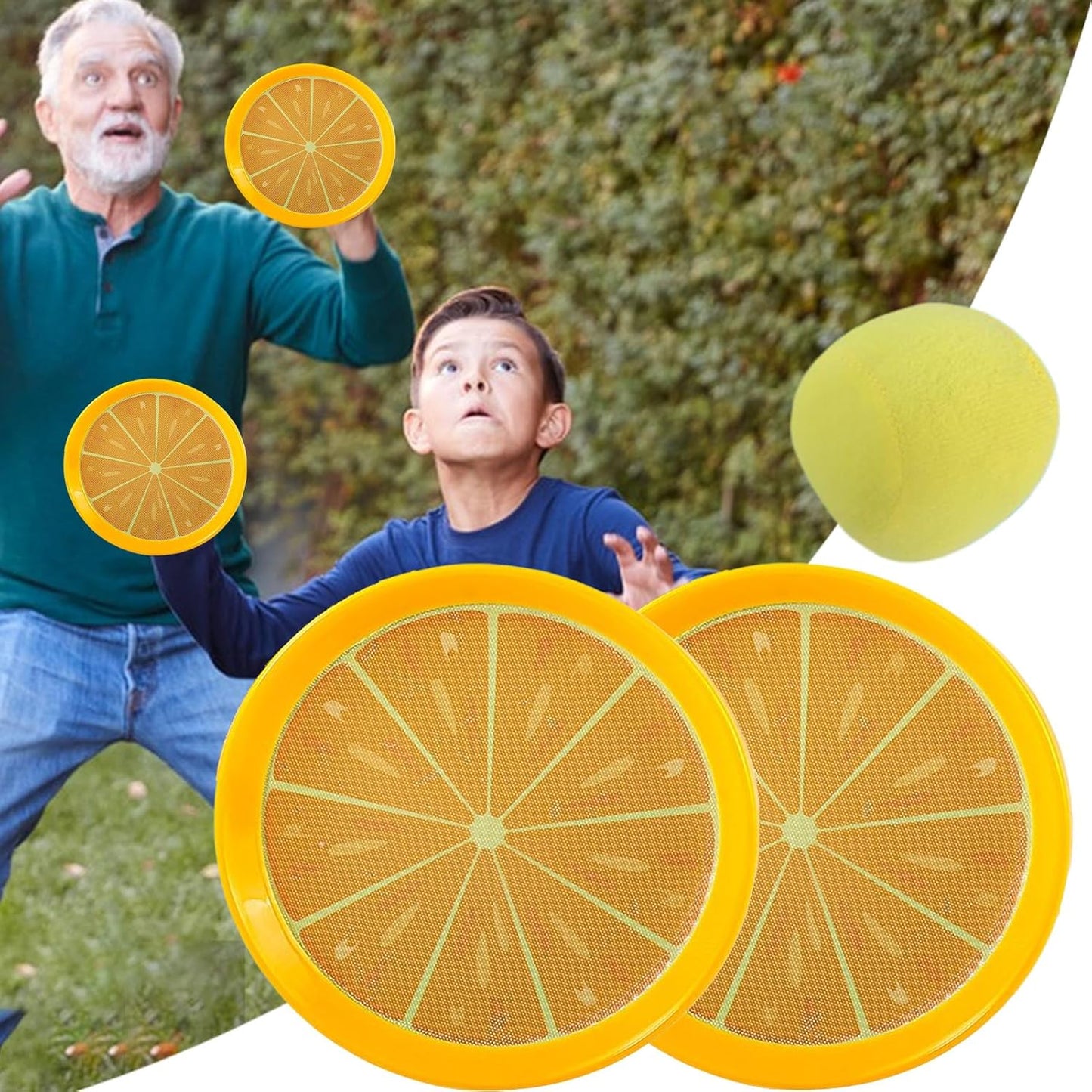 Catch Ball Toy Kids, Sensory Parent-Child Interaction Toy, Lightweight and Portable, 5.91x5.91x0.79 Inches, Premium Quality Compact Ideal for Outdoor Play Easter Basket Stuffer