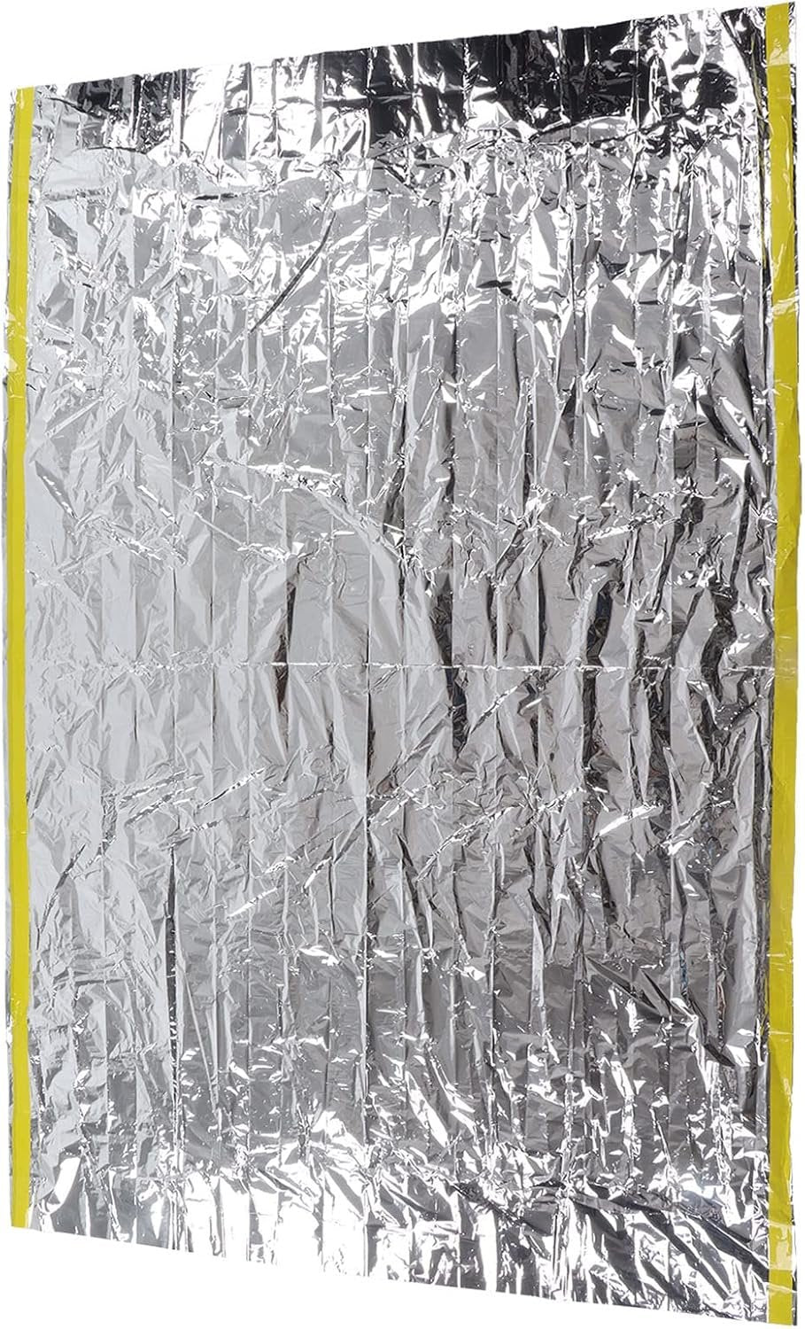 Survival Aluminum Film Blanket - Insulated Thermal Reflective Tarp - Emergency Tent - 60 X 94 Reusable Emergency Sleeping Bag for Car or Camping
