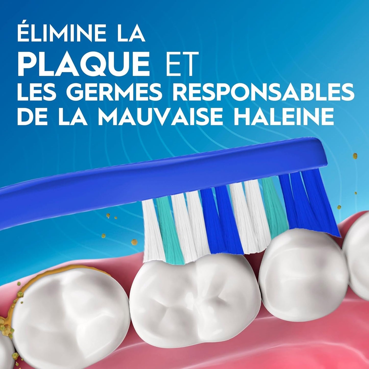 Oral-B Essential Clean Toothbrushes, Removes Plaque, Medium, 6 Count