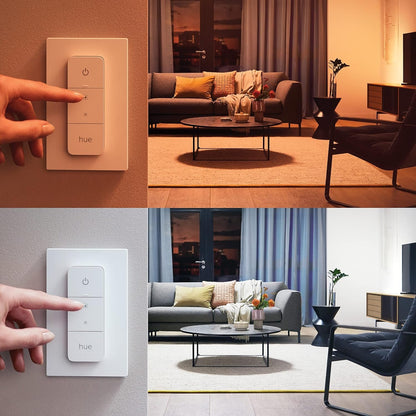 Philips Hue Aurelle White Ambiance Smart Lighting Square 24.5W Panel Light. with Bluetooth, Compatible with Alexa, Google Assistant and Apple Homekit
