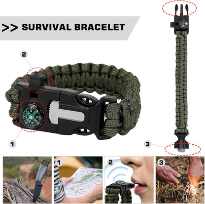 26oz Geologist Rock Pick Tool kits-12 Folding Multitool Shovel-Survival Bracelet-Safety Glasses-Jewelers Loupe-Gloves for Hounding Gold Mining Prospecting Stone Breaking Pry Rocks Loosen Soil