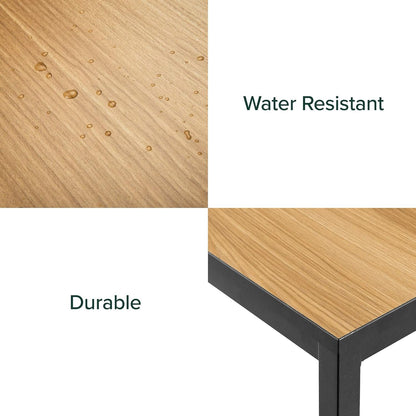 Zinus Modern Studio Collection Soho Rectangular Dining Table/Table Only/Office Desk/Computer Table, Natural