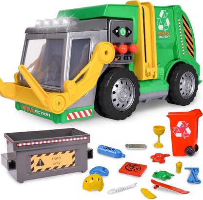 Maxx Action Recycle Series Realistic Play Vehicle Trucks