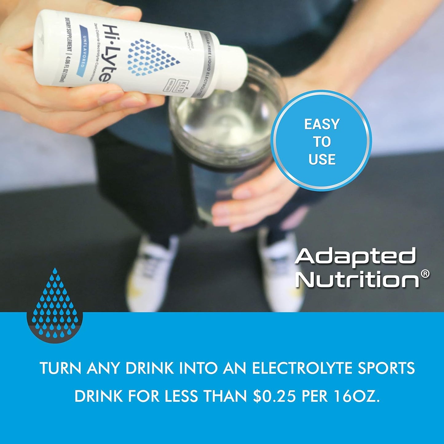Electrolyte Supplement for Immune Support and Rapid Hydration | NO Calories NO Sugar | 20%+ More Potassium, Magnesium & Zinc | 48 Servings