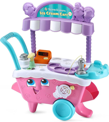 LeapFrog Scoop & Learn Ice Cream Cart Deluxe (Amazon Exclusive) Frustration Free Packaging
