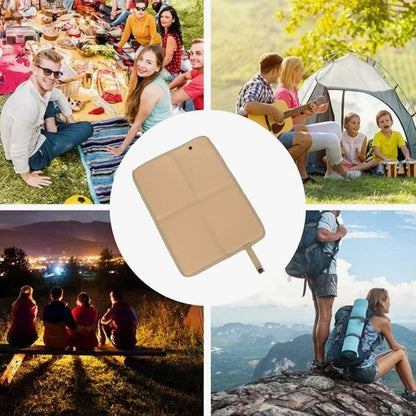 Generico Foldable Seat Cushion, Insulated Camping Pad, Multi Functional Travel Accessories, 15.55x11.22 Inches Lightweight Gear, Foldable Sitting Mat for Beach, Fishing, Hiking, Picnic