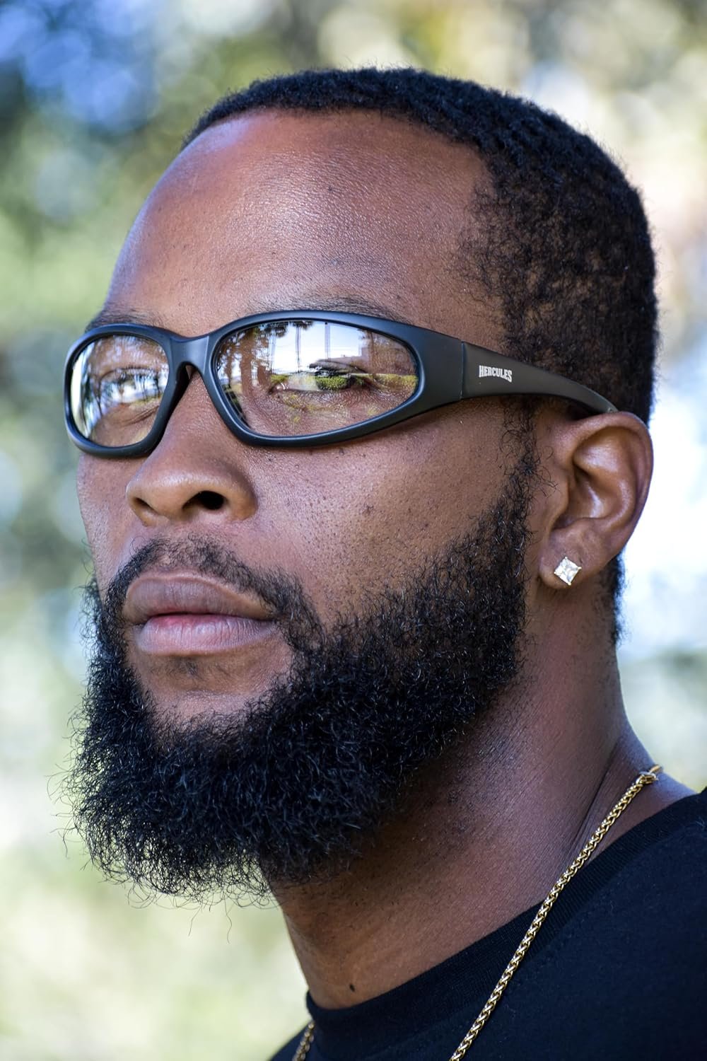 Global Vision Eyewear Hercules Bifocal 2.5 Magnification Anti-Fog Safety Glasses with EVA Foam, Clear Lens