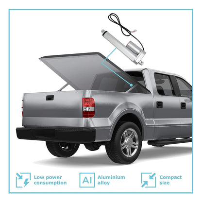 Progressive Automations 12V Mini Linear Electric Actuator - 6 inches, 35 lbs Force, Innovative Compact Design and Versatile Capabilities for Home and General Automation, Automotive, Manufacturing