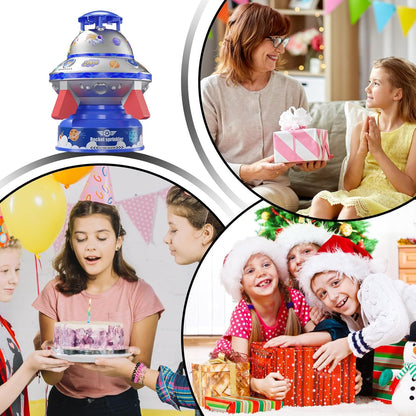 Water Sprayer Toy, Rotating Luminous Sprinkler, Interactive Water Play, Reusable Squirting Feature, Backyard Beach Pool Fun, Summer Play Equipment 7.09x7.09x9.45