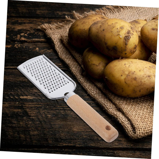 Alipis 1 Pc Zester Aereo Grattugia Formaggio Scorza di Verdure Affetta Patate Gadget Cucina Scorza di Frutta Taglia Patate Mozzarelle Verdura di Legno Utensili Cucina