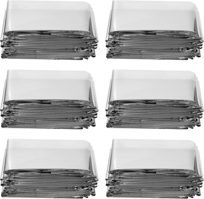 Plant Growth Mylar Films High Reflective Mylar Film Garden Greenhouse Covering Foil Sheets for First Aid Blanket Growth Room Camping Simple Tent,82.6 x 51.2 Inch(6 Pieces)