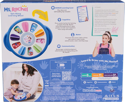 Ms. Rachel Spin and Sing Learning Wheel