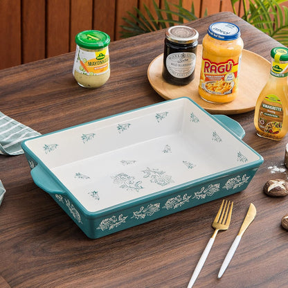 Wisenvoy Casserole Dish Baking Dish Ceramic Lasagna Pan Bakeware Sets Baking Dishes 13x9 Baking Dish Set