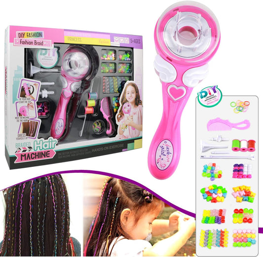 Kyduu Fashion Braid Tools, Children Girls Electric Hair Styling, Hair Braider, Automatic Braid Device Electric, Hair Styling Tools, Hair Styling Tools