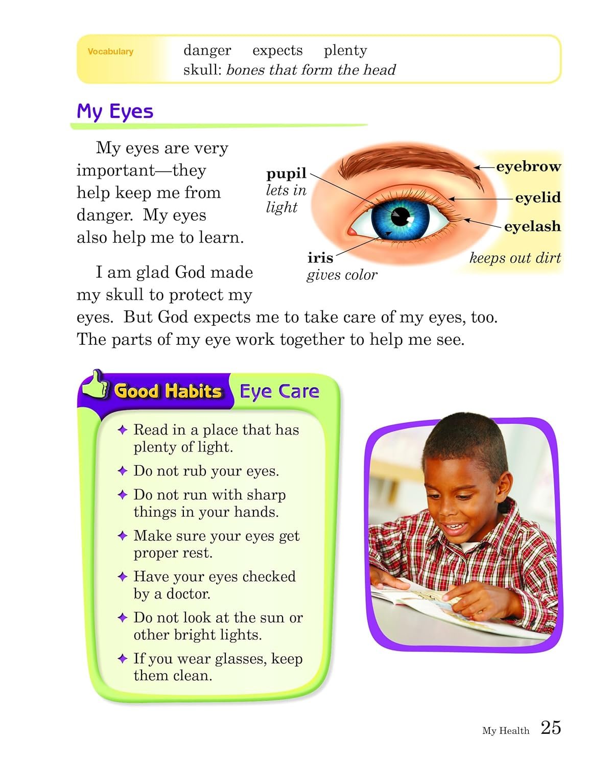 Health, Safety, and Manners - abeka 1st grade third edition