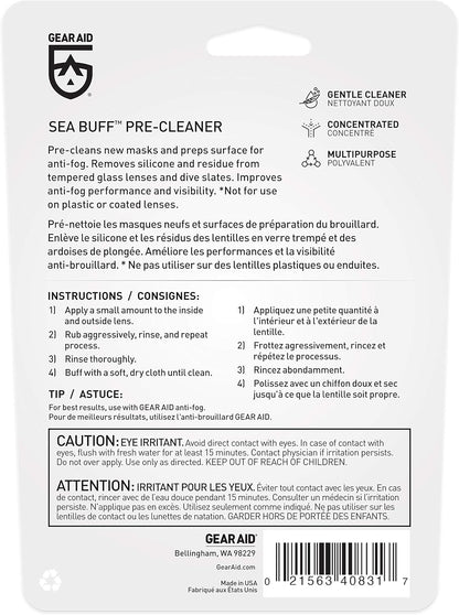 M Essentials Sea Buff Dive Mask & Slate Cleaner