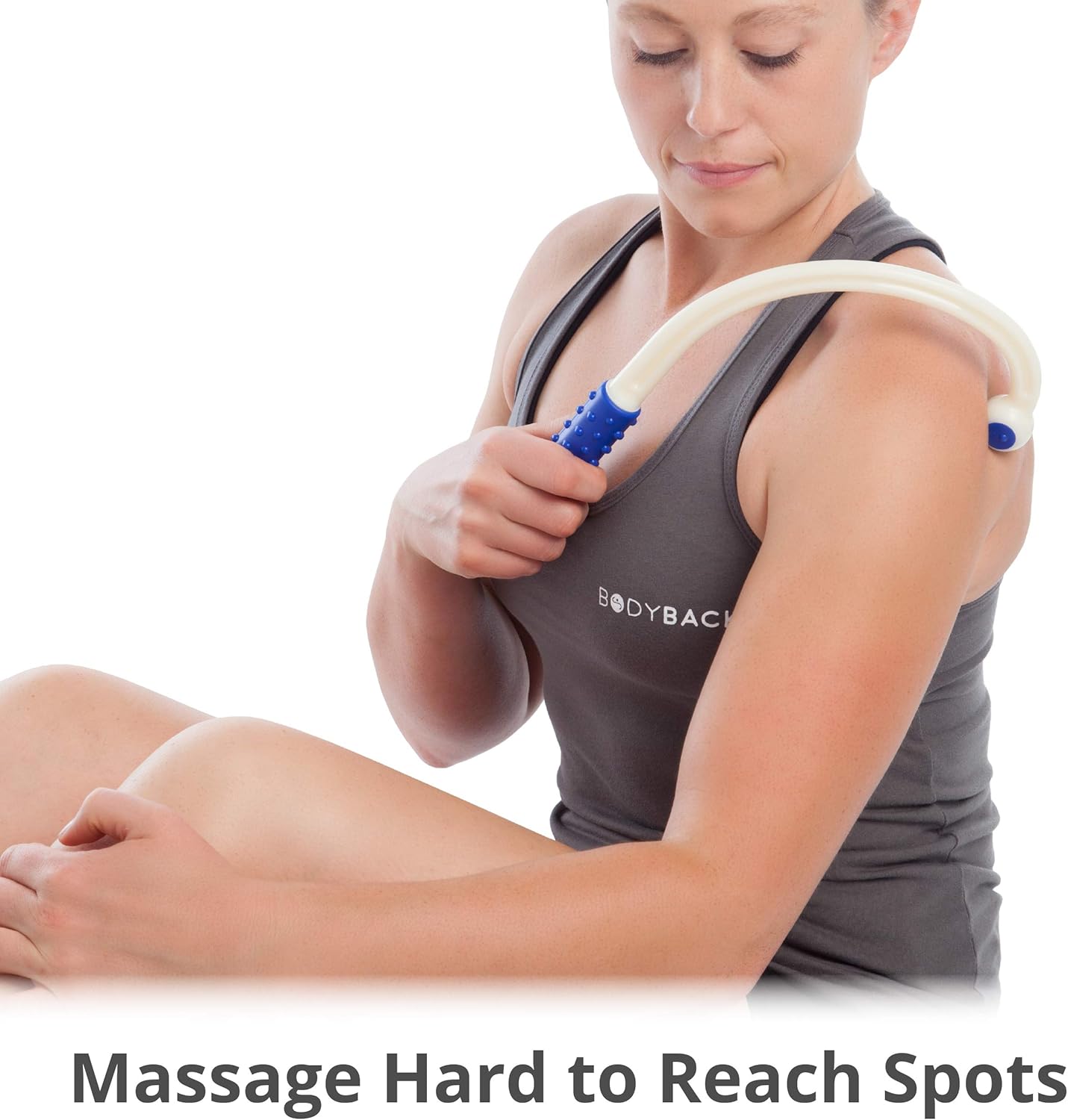 Buddy Mini Neck and Shoulder Self Massage Tool, Trigger Point Massager, Neck Tension Relief