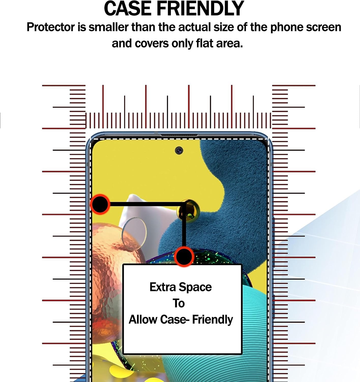 RKINC Screen Protector [4-Pack] for Samsung Galaxy A71 4G / A71 5G / A71 5G UW, Tempered Glass Film Screen Protector, 0.33mm [LifetimeWarranty][Anti-Scratch][Anti-Shatter][Bubble-Free]