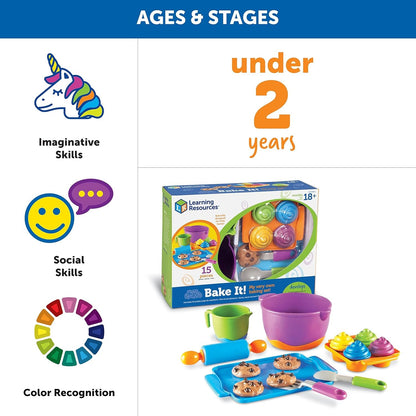 Learning Resources LER9258-D New Sprouts Bake It! Toy