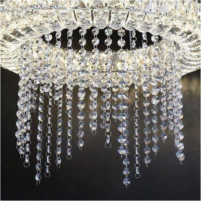 Lampadario del soffitto, Lampada lampadario a LED, lampadario a LED dimmebili Crystal Smart Lighting Compatible con Sala da Pranzo Lampada da soggio