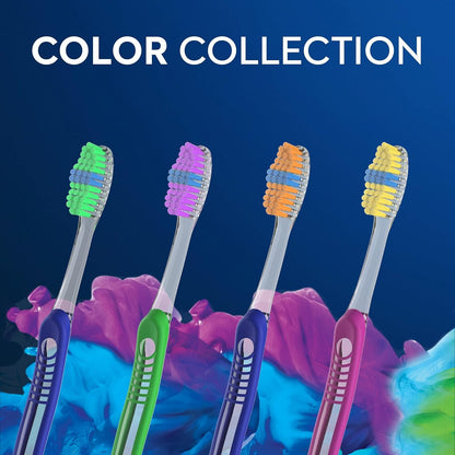 Oral-B Indicator Colour Collection Toothbrush, Medium, 2 Count (packaging may vary)