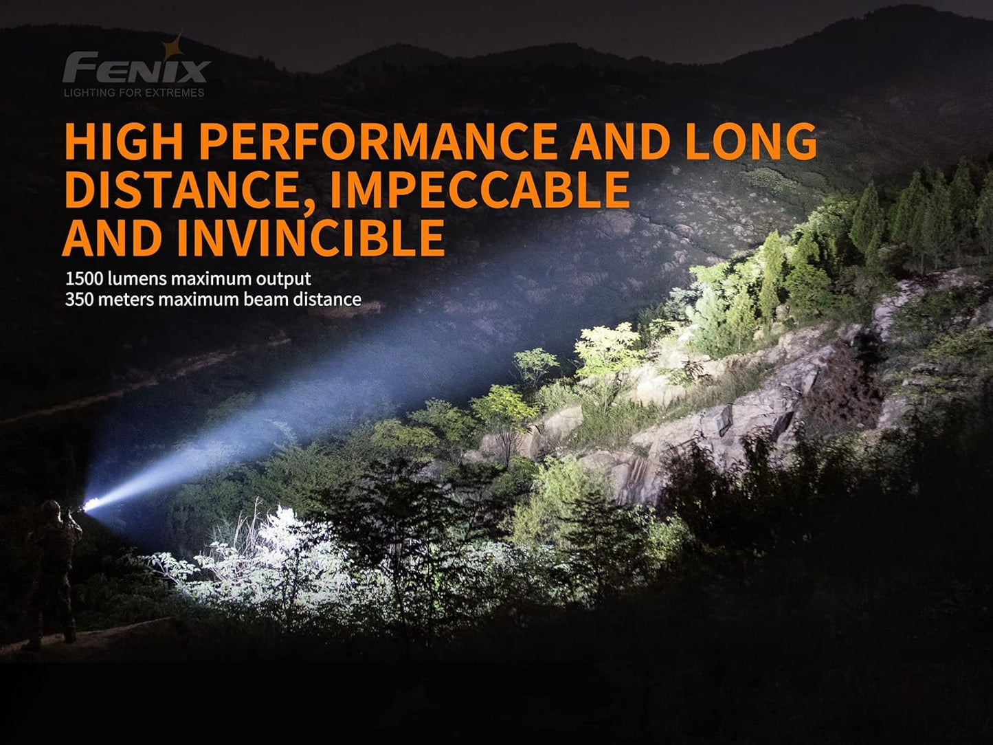 Fenix TK26R 1500 Lumen Multi Color Rechargeable Tactical Flashlight ** Canadian Edition