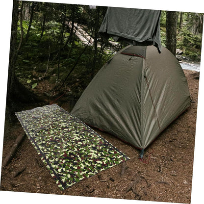 Abaodam 1 Set Survival Tent Emergency Shelter Thermal Tent with High Visibility Lightweight Design Protection for Outdoor Camping Hiking Emergency Situations Compact Storage Insulated Gear