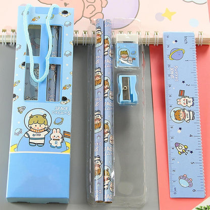 Lesunbak Stationery Writing Set, Cute Stationery Kit for Student | Classroom Reward Set for Kids Boys Girls, Painting Creation, Drawing