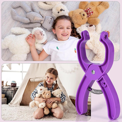 Safety Eye Tool for Crocheting, Safety Eye Auxiliary Tool for Attaching Eyes Safety Eyes Crochet Tools for Amigurumi Safety Eye Snapper Tool for 5-30mm Stuffed Animals Safety Eyes Doll Making Supplies