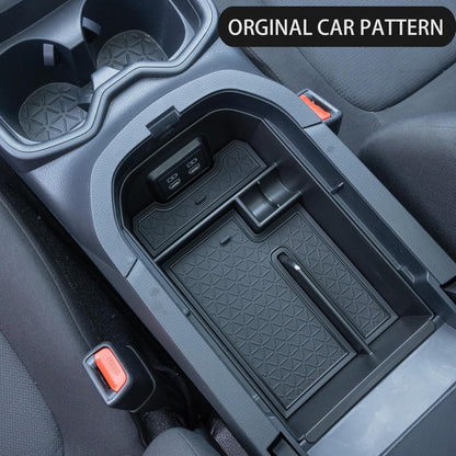 2PCS Center Console Organizer Compatible with 2019-2024 2025 Toyota Rav4 Interior Accessories, Gear Shift Storage Tray Secondary Box Insert Divider