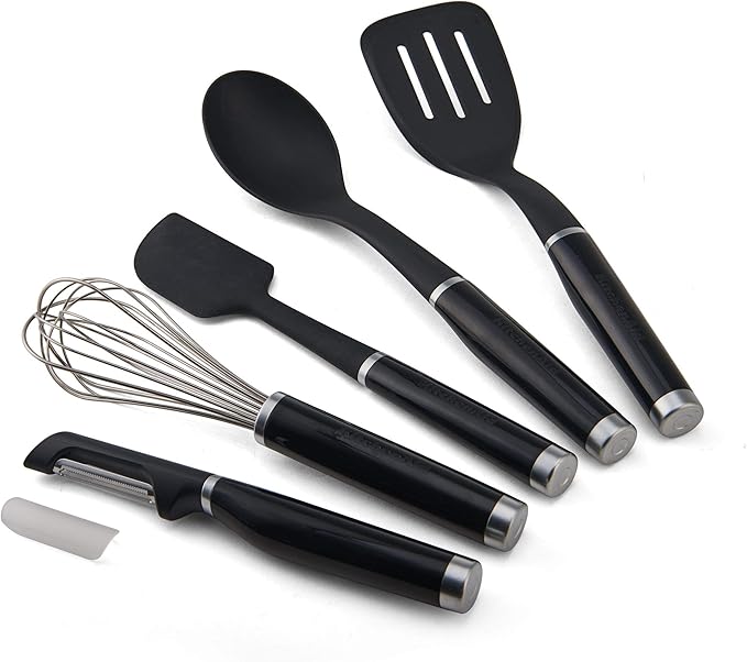 KitchenAid Classic Tool and Gadget Set, 15-Piece, Black