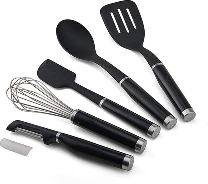KitchenAid Classic Tool and Gadget Set, 15-Piece, Black