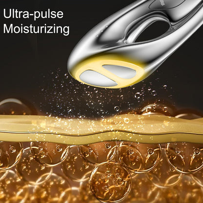 Face Massager for Skin Care, Multi Anti-Wrinkle, High-Frequency EMS, Facial Lifting and Toning, Ionic Hot Cold Compress Therapy, Skin Rejuvenation Tightening (Silver)