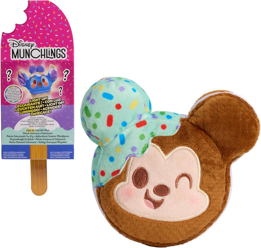 Just Play Disney Munchlings Light-Up Scented Collectible Plush, Kids Toys for Ages 0+ by