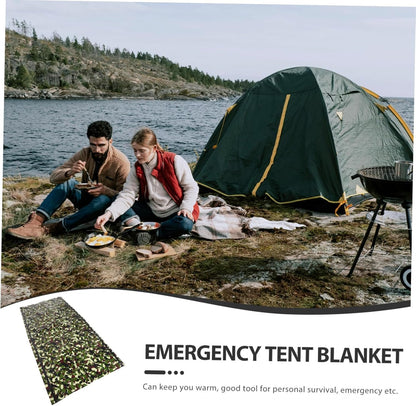 JUMPLAWN 1 Set Emergency Tent for Easy Setup Windproof Thermal Shelter Multiuse Bivy Sack for Outdoor Protection and Warmth Durable and Versatile Emergency Sleeping
