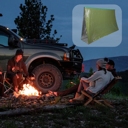 Outanaya Emergency Survival Shelter Tent Multi Functional Camping Tent Thermal Blanket for Hiking and Emergency Situations Lightweight Compact