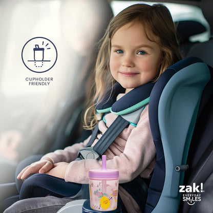 Zak Designs Paw Patrol Chase & Marshall Kelso Tumbler Set, Leak-Proof Screw-On Lid with Straw, BPA-Free, Made of Durable Plastic and Silicone, Perfect Bundle for Kids (15 oz, 2pc Set)