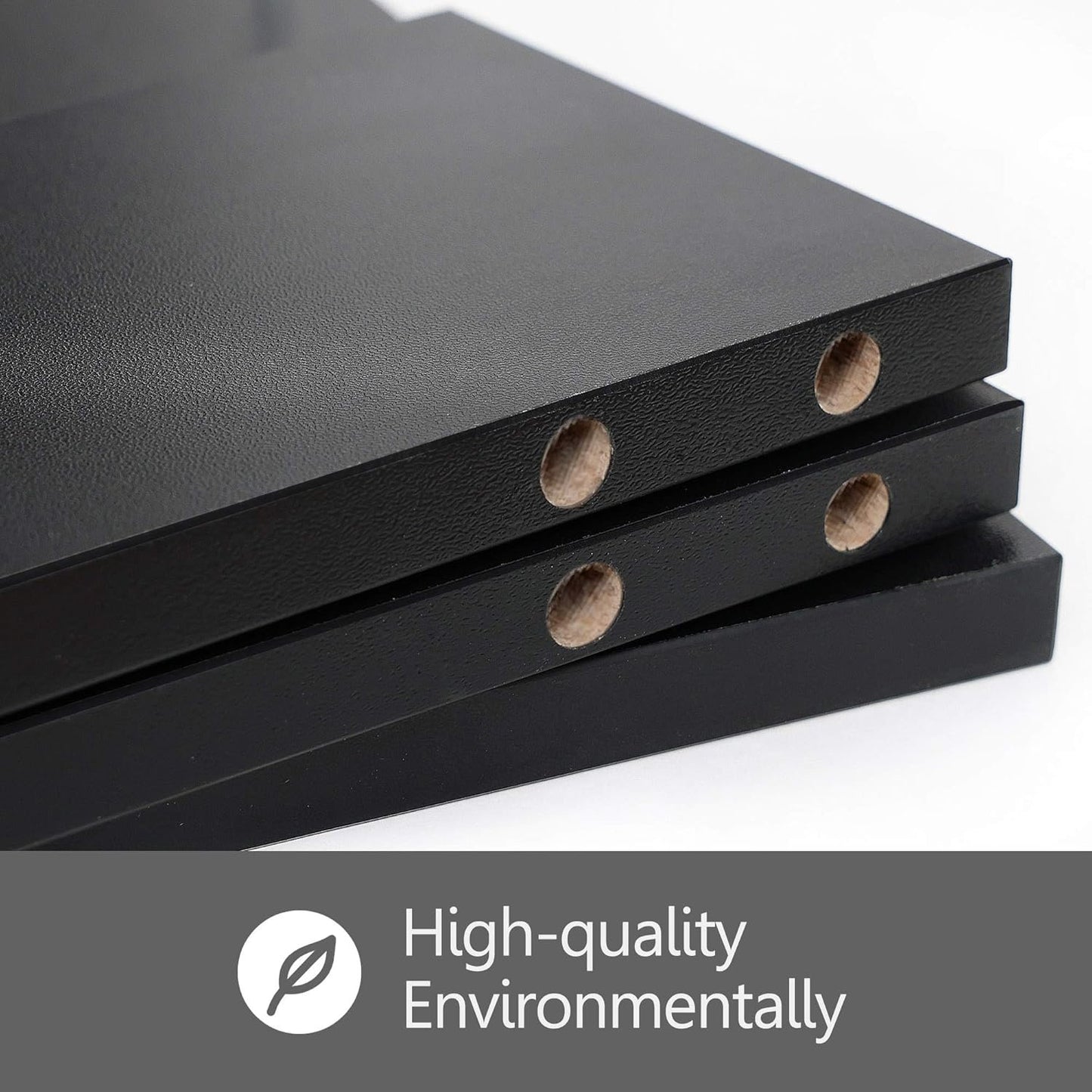 FITUEYES 2 Tiers Monitor Riser Stand - 21.3'' Large Computer Laptop Stand with Keyboard Storage Space, Desk Accessories, Home Office Supplies Black DT205401WB