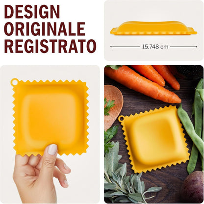 Monkey Business Ravioli Spoon Rest | Kitchen Counter Spoon Rest | Fresh and Cute Kitchen Gadgets | From A Collection of Pasta Shaped Kitchen Gadgets