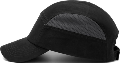 Pyramex Safety HP50011 HP500 Baseball Bump Cap, Black & Gray