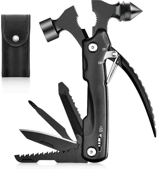 Tool Kit,Multi Tool For Men,Window Breaker Seatbelt Cutter,Multitool Knife,Car Safety Hammer,Cool Birthday Gift Idea For Men Adult Son,Car Escape Tool,Multifunctional Pliers,Travel Emergency Kit