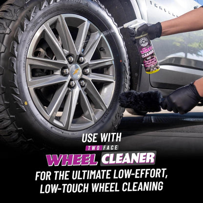 Chemical Guys Gerbil Wheel and Rim Brush, Safe for Exhaust, Tires, Rims, Engine Bays, & More