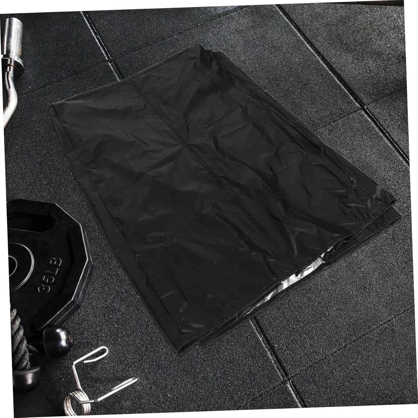 Abaodam Oxford Cloth Home Gym Equipment Cover for Indoor Machines Easy to Clean Zipper Protection Against Dirt and Scratches for Dumbbell Racks and Elliptical Trainers
