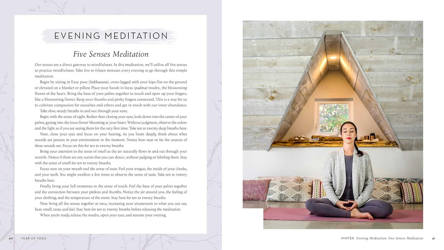 Year of Yoga: Rituals for Every Day and Every Season (Yoga with Kassandra, Yin Yoga, Vinyasa Yoga, Lunar Yoga)