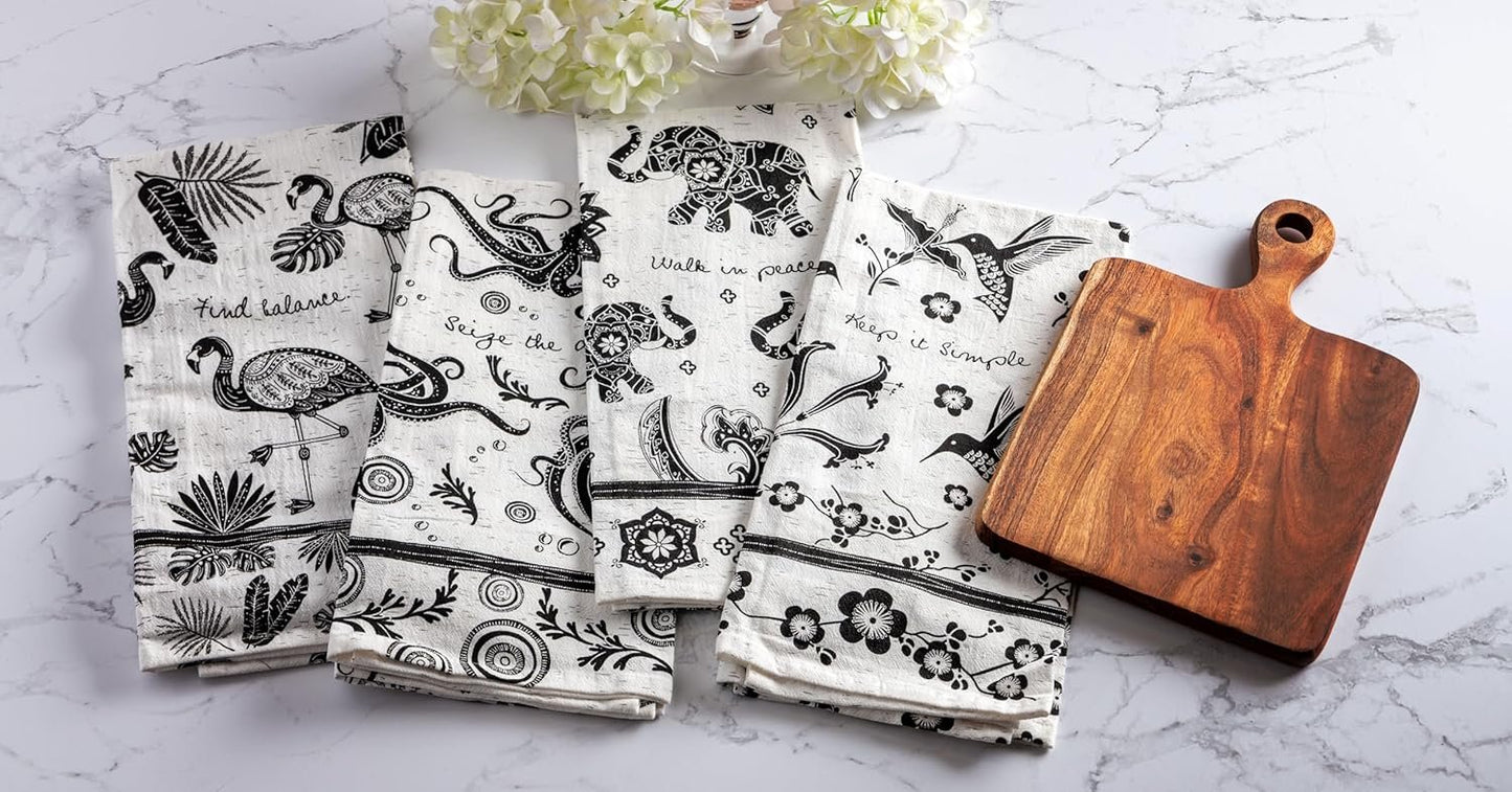 Karma Boho Tea Towels Horse, 18" x 22"